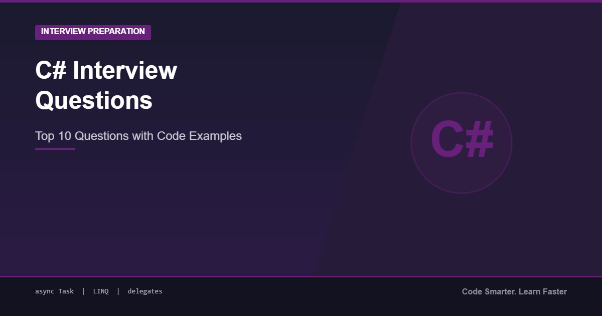 C# Interview Questions