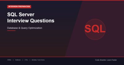 SQL Server Interview Questions